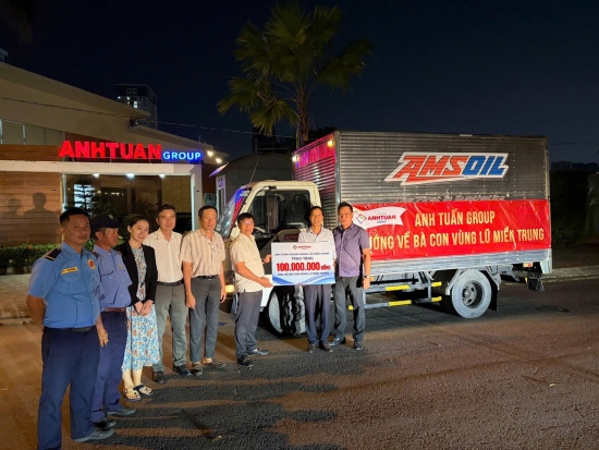 ANH TUẤN GROUP TRIỂN KHAI HOẠT ĐỘNG HỖ TRỢ CHO BÀ CON VÙNG LŨ MIỀN TRUNG