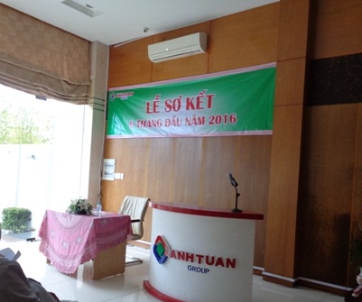 LỄ SƠ KẾT 6 THÁNG ĐẦU NĂM 2016 ANH TUẤN GROUP