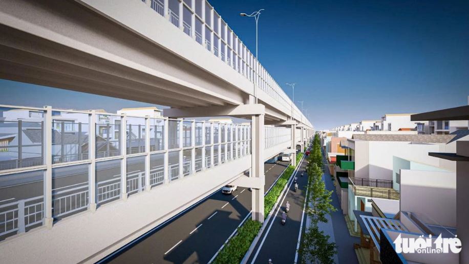 Phối cảnh cầu Phú Mỹ