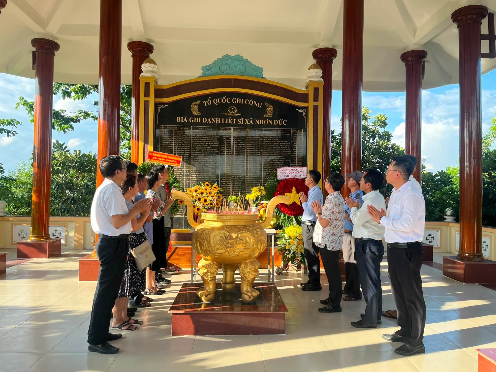 Anh Tuấn Group tưởng nhớ các anh hùng liệt sĩ Việt Nam nhân ngày 27.7.2026