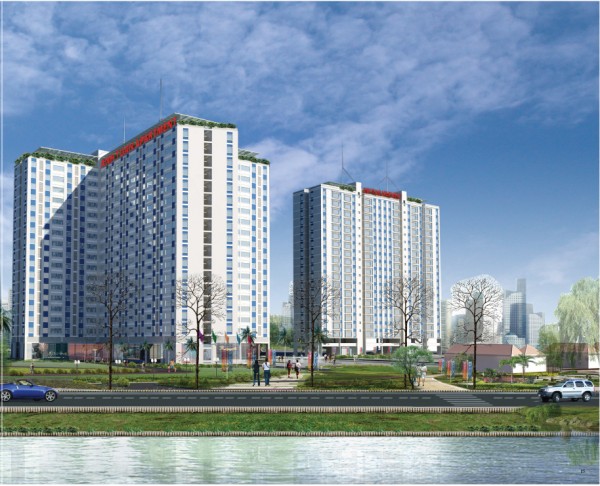 TIẾN ĐỘ THI CÔNG CĂN HỘ WINDY RIVERSIDE (ngày 21/03/2015)